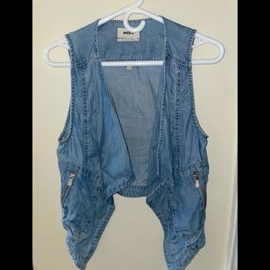 Denim Flowy Vest from MEXX